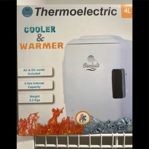 Cooluli 4L Thermoelectric Mini Beauty Fridge & Warmer